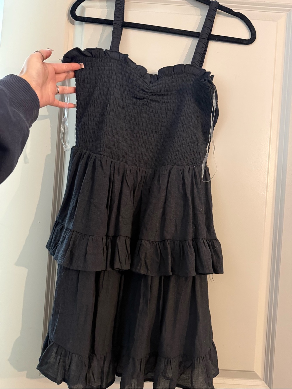 black dress
